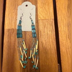 Southwestern Porcupine Quill Earrings